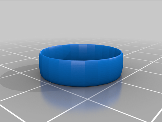 size 9 ring by missgoose 3d print model - Mito3D