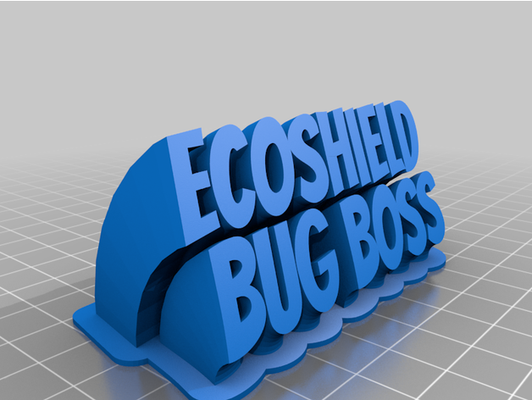 ecoshield - bug boss by carpediem8 customized 3d print model - Mito3D