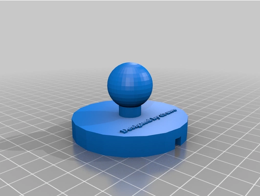 magsafe ball montieren 24mm by besatzung wagen halter unterstützung 3d print model - Mito3D