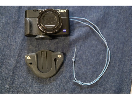 câmera mochila ombro alça monte by adicionar grampo fotografia 3d print model - Mito3D