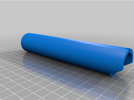 simple arcturus ak-12 airsoft suppressor by hyperxion accesories ak12 3d print model - Mito3D