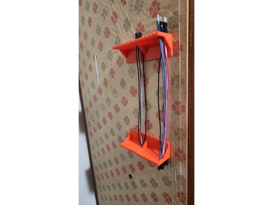 jumper wire organizer by chokei jumperwire cable holder 3d print model - Mito3D
