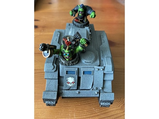 space dwarf guard & ork tankers by atomtaylor 3d print model - Mito3D
