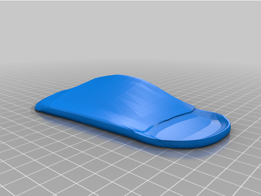 noical foot v3 left by captain customized 3d print model - Mito3D