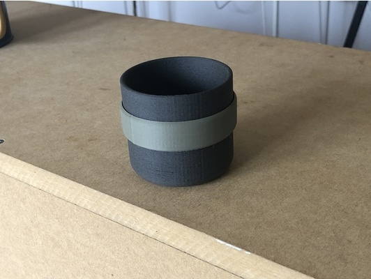 minimalistisch tasse 2 by halbton projekt kaffee küche geschirr 3d print model - Mito3D