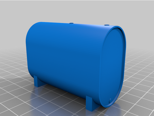 oil tank 275 gal g scale by randymower 3d print model - Mito3D