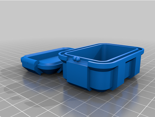 my personalizado parametrizável áspero caixa v2 openscad by grosillion 3d print model - Mito3D