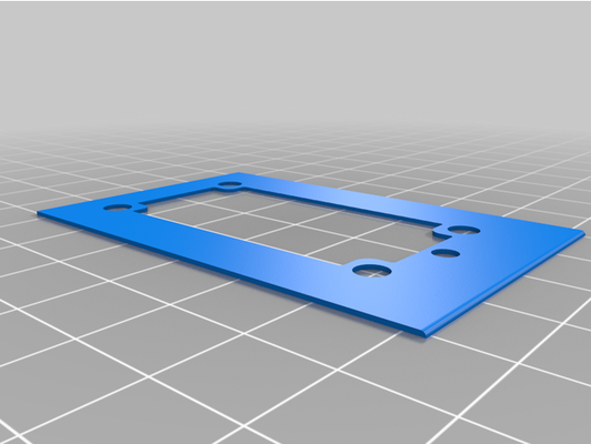 team corally gearbox gasket by woodbeard 42 3d print model - Mito3D