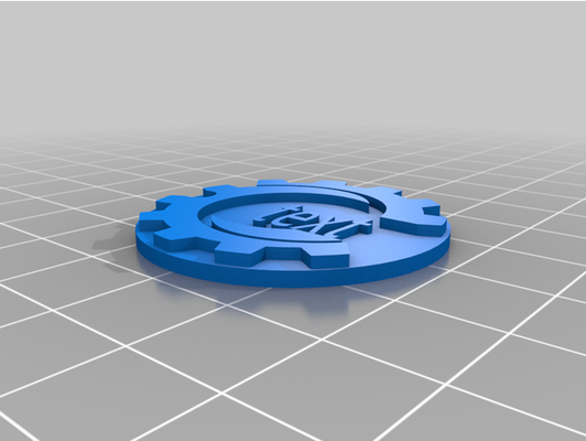 anoka high school steam keychain by ahs makerspace 3d print model - Mito3D