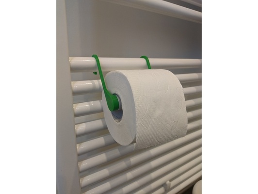 simple toilet paper holder heater radiator by malteh 3d print model - Mito3D