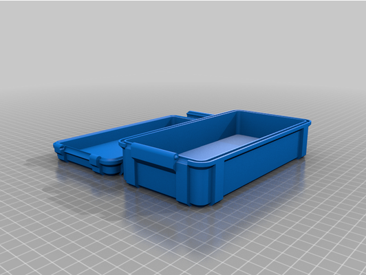 my angepasst parametrierbar robust box v2 openscad by herrmannmatt 3d print model - Mito3D