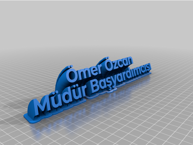 mer zcan by jeune homme personnalisé 3D print model - Mito3D