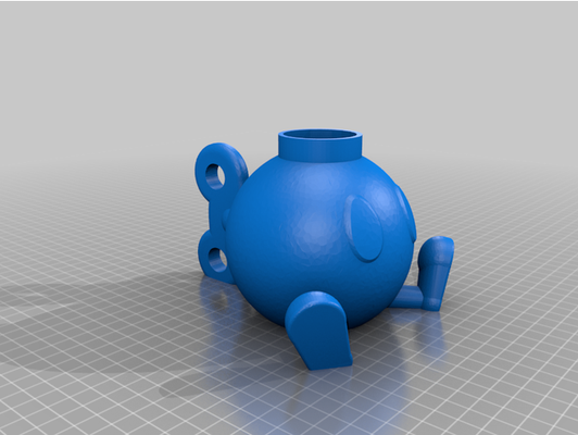 bobomb tealight holder by pkmntrainergoose 3d print model - Mito3D