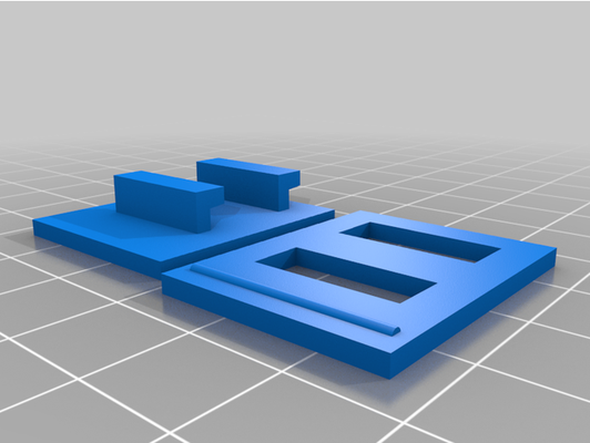 slide clip connection by rjit 3d print model - Mito3D