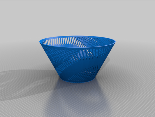 my personalizado espiral vaso personalizador by hanhaemi2015 3d print model - Mito3D