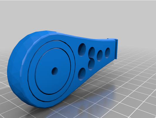 gyroscopique filament guider by champ dwake 3d print model - Mito3D