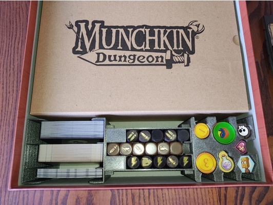 munchkin donjon insérer by refaire 3d print model - Mito3D