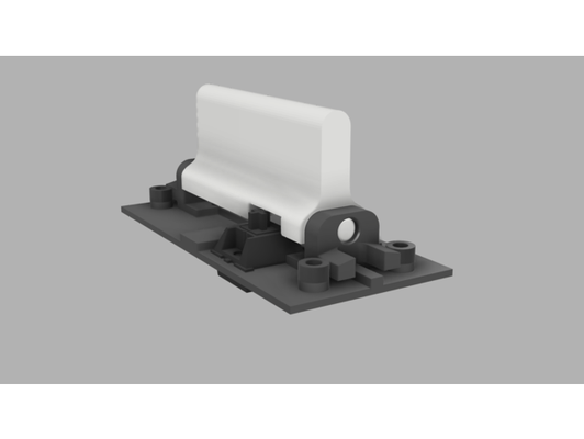 roche bande gratter réparer 2 commutateur montage support by jamesf302 manette kailh boîte 3d print model - Mito3D