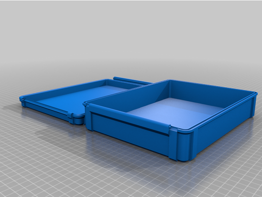 my angepasst parametrierbar robust box v2 openscad by 3feet 3d print model - Mito3D