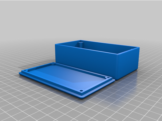 my angepasst projekt box deckel schrauben by paul4951 3d print model - Mito3D