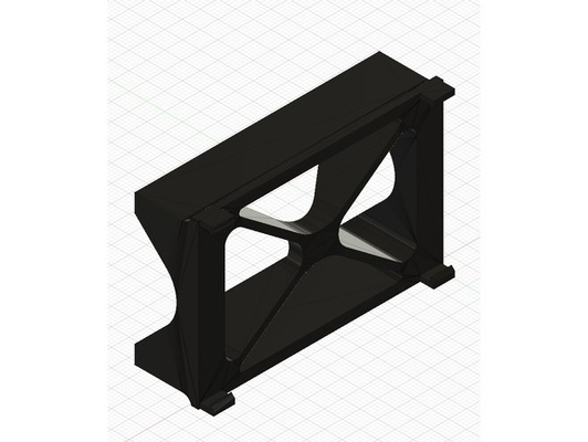 autopi device mount curved surfaces by automotive 3d print model - Mito3D