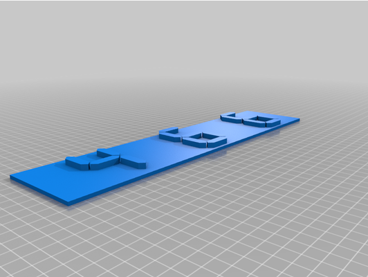 my personalizado segmento dígitos in openscad by mutleymcladd 3d print model - Mito3D
