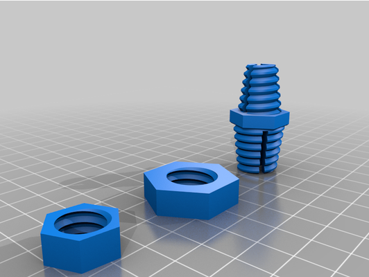 improved 5mm to 8mm z-axis coupling printrbot by llprokall 3d print model - Mito3D