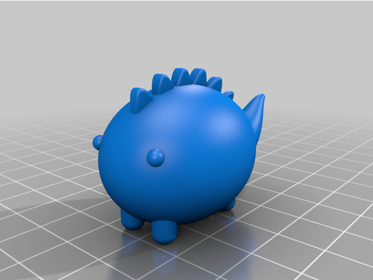 dinosaure by l'amour dream lmao 3d print model - Mito3D