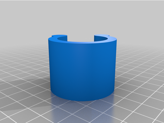 my angepasst büro stuhl pneumatisch zylinder fix clip by dracodormianer 3d print model - Mito3D