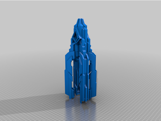 remezclado arca supervivencia evolucionado obelisco by mambamthnkyamam nicnacsaurus 3d print model - Mito3D