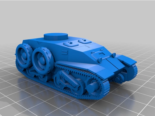 schofield tank yeniden düzenleme fantezi by pichichus avustralyalı p1prototipos prototipe sgm 3d print model - Mito3D