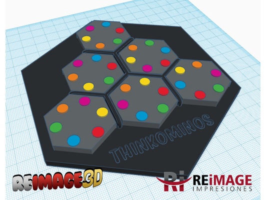 puzzle thinkominos by sto morendo 3d print model - Mito3D