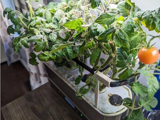 aerogarden harvest elite slim trellis by anrolosia tomato cage 3d print model - Mito3D