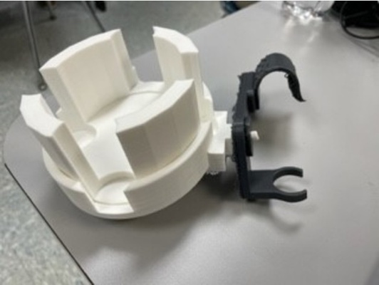 rad stuhl schwenken tasse halter unterstützung by gcherrmann rollstuhl 3d print model - Mito3D