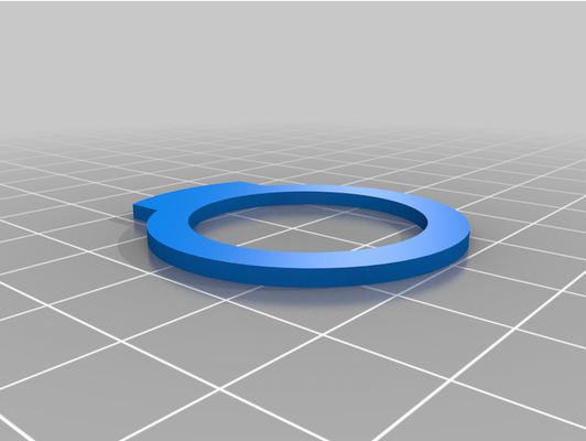 minimalistisch tischplatte 25mm token bedingung ringe veranstalter by helab 3d print model - Mito3D