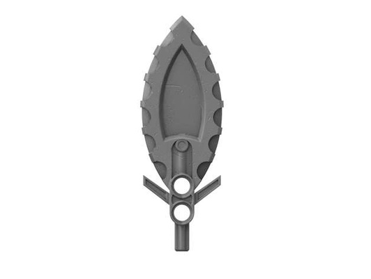 bionicle avalanche spear alternate by scmdex action figure weapons hagah lego paleolithic pouks rock stone tool toa weapon 3d print model - Mito3D