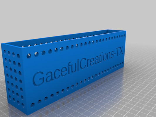 gracefulcreations customized crate label labeled container 2-1 by beautyfoster 3d print model - Mito3D
