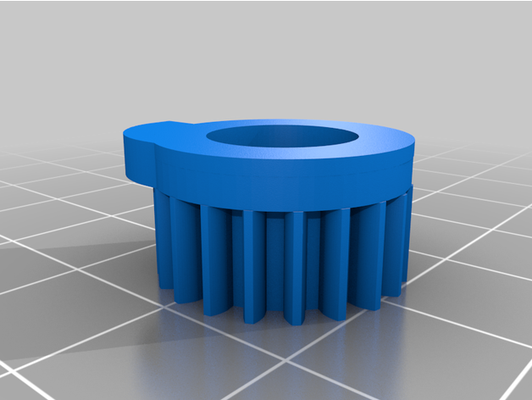 sony ps-3300 turntable drive gear by cctvfm 3d print model - Mito3D