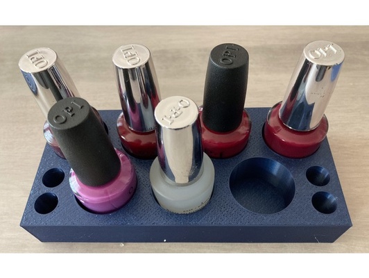 medicine cabinet sized nail polish holder - opi by dolt911 3d print model - Mito3D
