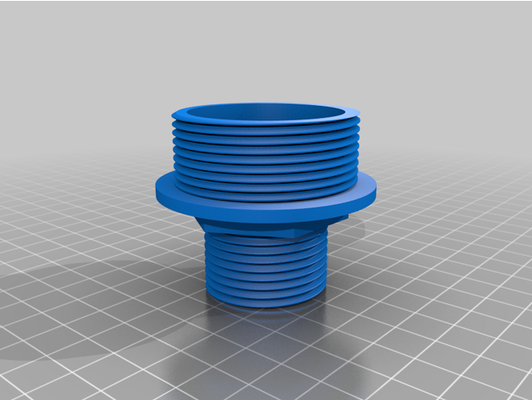 adapter monzana filter 47mm auf g33 rohr messing by skater97a 3d print model - Mito3D