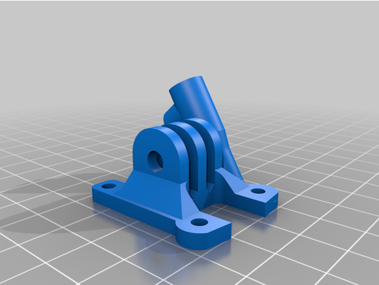 source one v5 gopro mount crossfire by aspiffymofo 3d print model - Mito3D