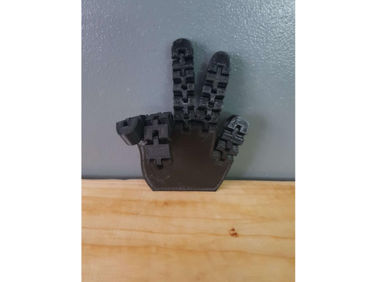 artikuliert hand by mambamthnkyamam artikulieren schreibtisch spielzeug finger stütze 3d print model - Mito3D