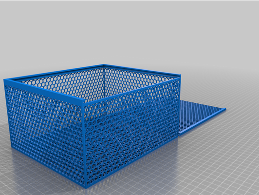 emax babyhawk ii hd hexagonal hole box by delfer customized 3d print model - Mito3D