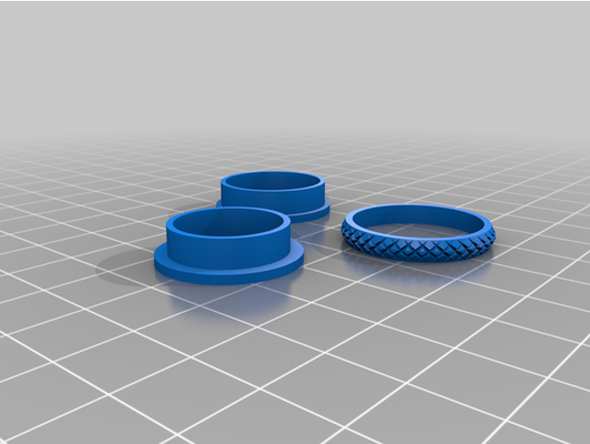 my customized fidget spinner ring 16mm by yogiyovan 3d print model - Mito3D