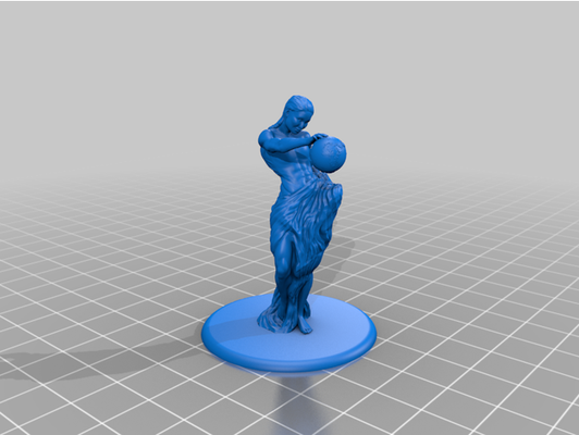 unmöglich statue by sandvik gruppe 3d print model - Mito3D