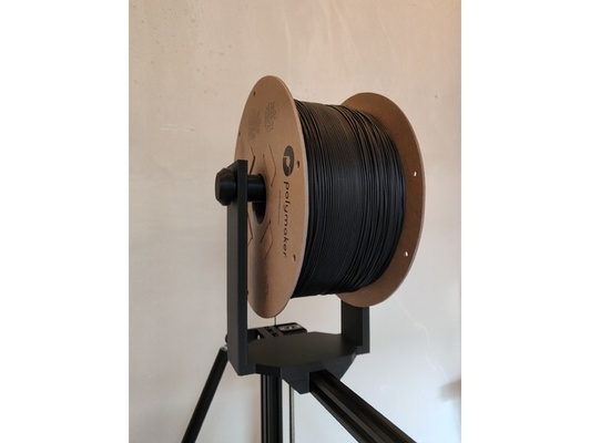 cr 10 max 3kg spool holder by sharath leonardo mohan cr10 cr10max creality custom filament upgrade 3d print model - Mito3D