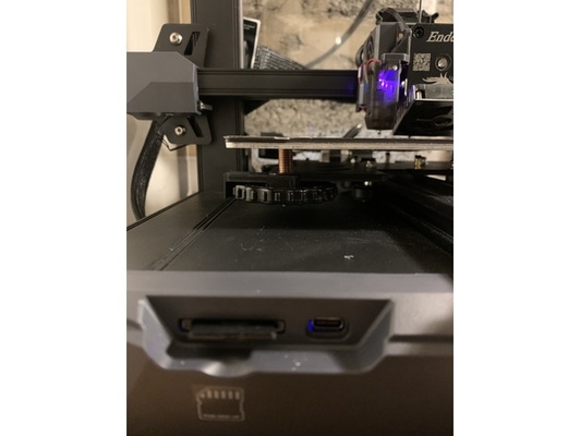 bed lock ender 3 s1 by fafois bedlock 3d print model - Mito3D