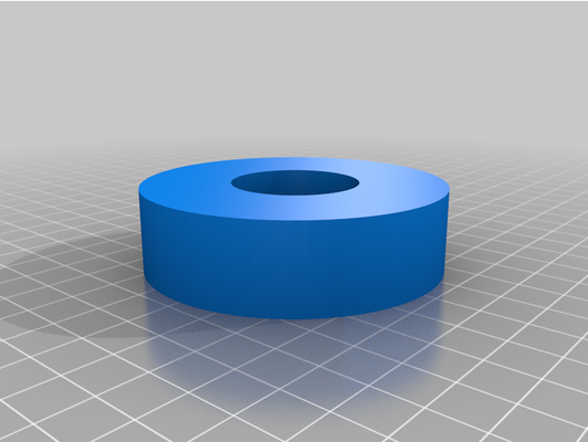 filament roll roller by spencer-the-rich-kid 3d printing spool holder 3d print model - Mito3D