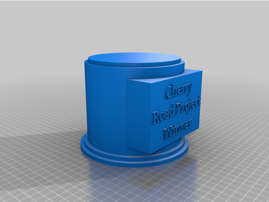 my angepasst trophäe base by abonnieren 3d print model - Mito3D