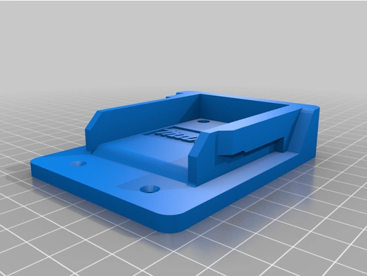 makita tool holder by subject delta wall mount 3d print model - Mito3D